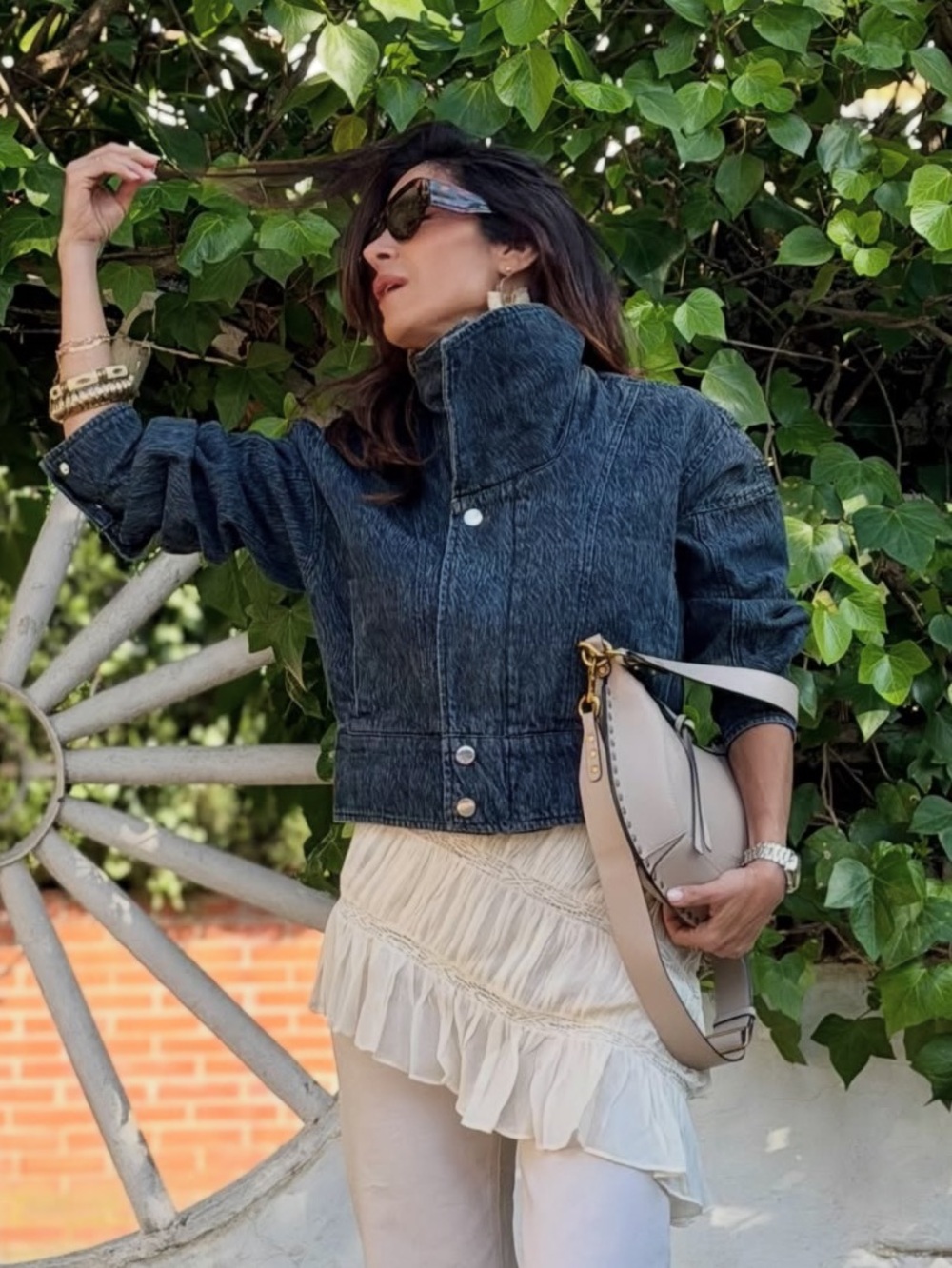 NWT Zara Z1975 Cropped Denim Jacket - Picture 2 of 15